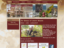 Tablet Screenshot of moselwein-ambiente.de